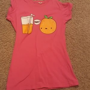 Funny orange shirt